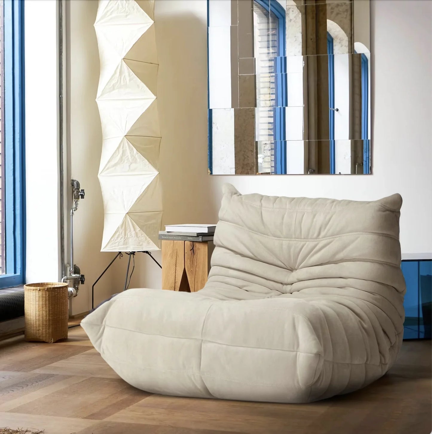 Caterpillar Single Sofa Tatami Lounge Chair Reading
