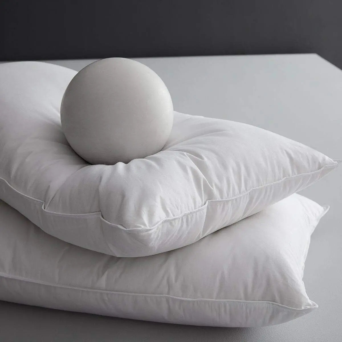Zhejiang Duck Feathers Down Pillows With Cotton Cover Set