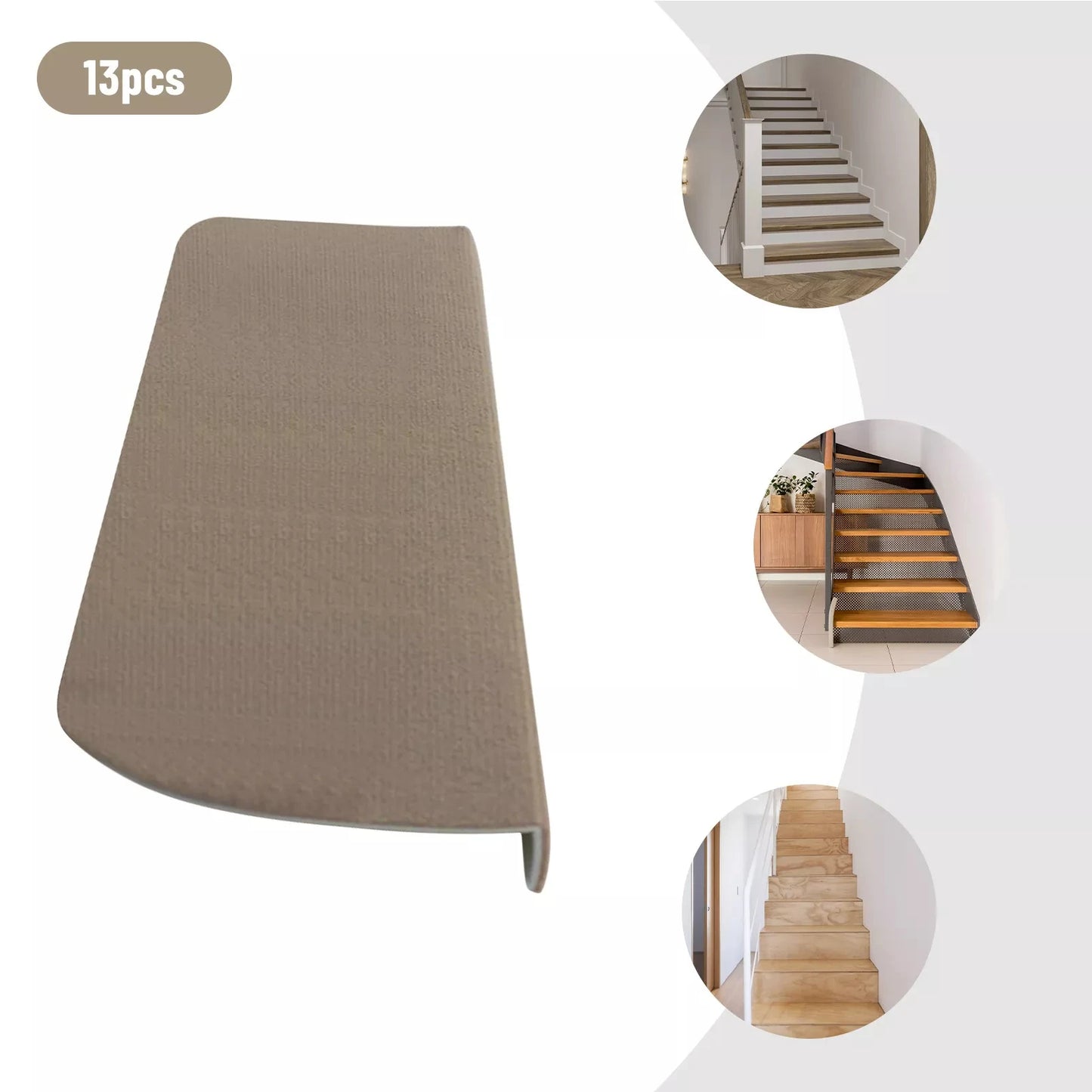 Sichuan High Concerned Chemical 13Pcs Non Slip Stair Mats