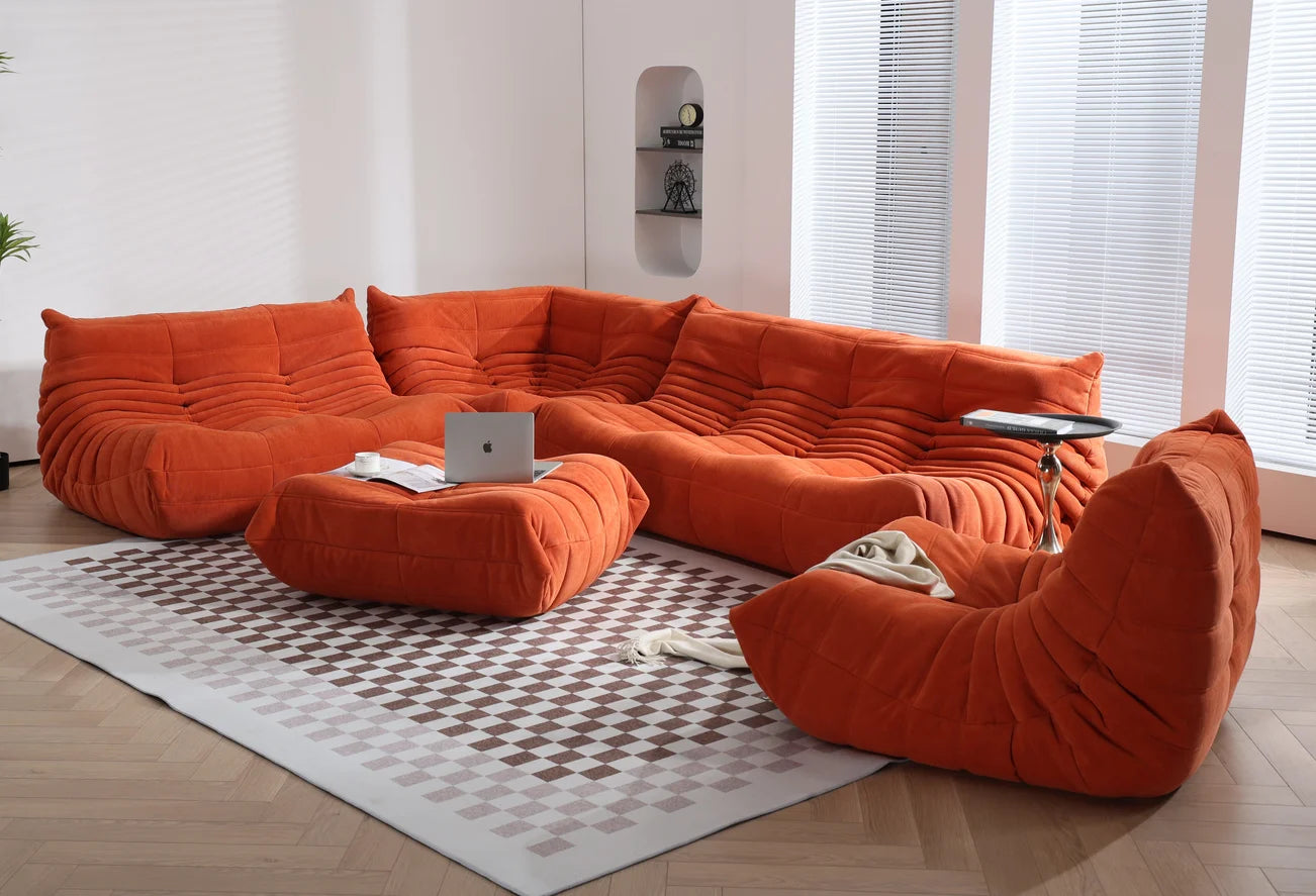 Caterpillar Single Sofa Tatami Lounge Chair Reading