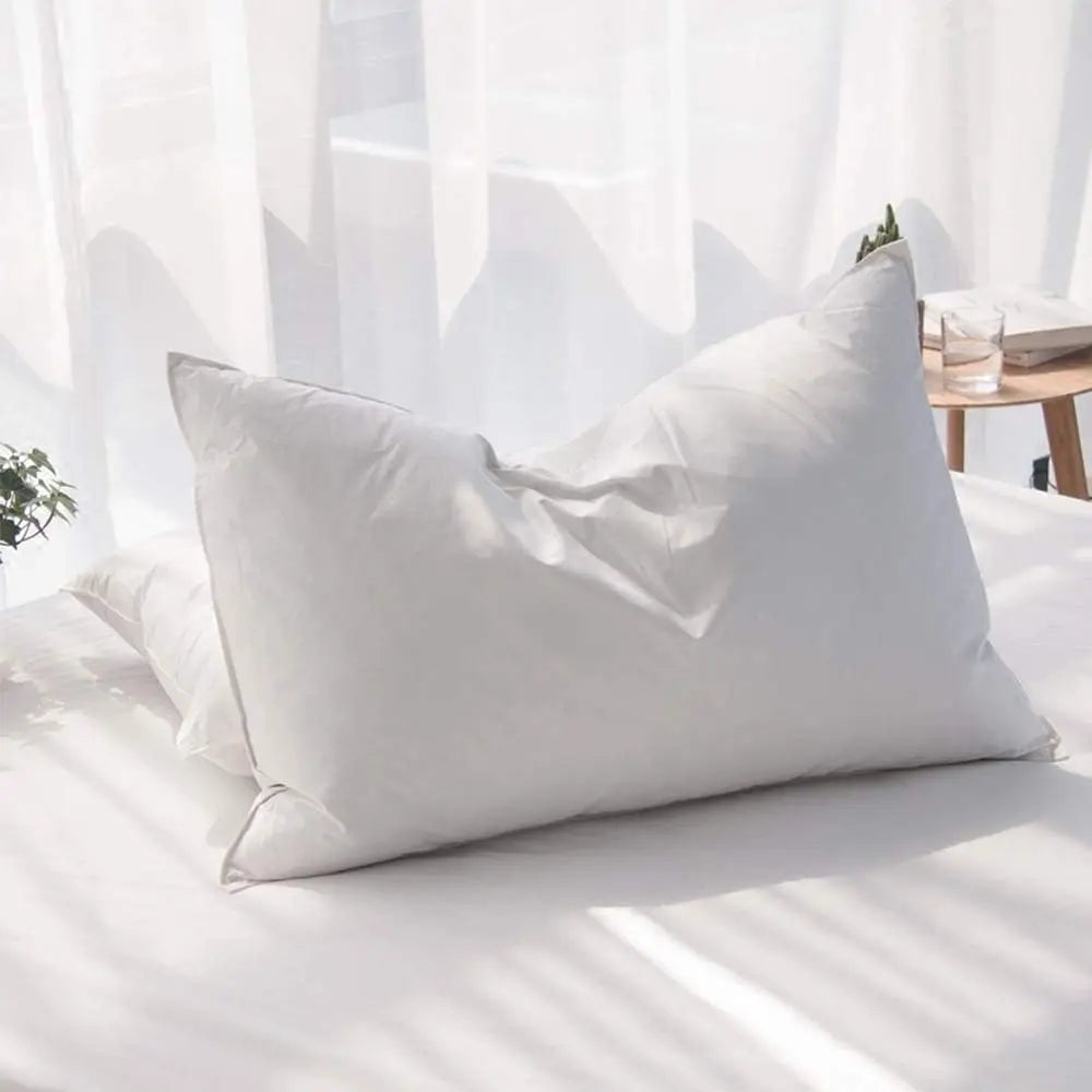 Zhejiang Duck Feathers Down Pillows With Cotton Cover Set