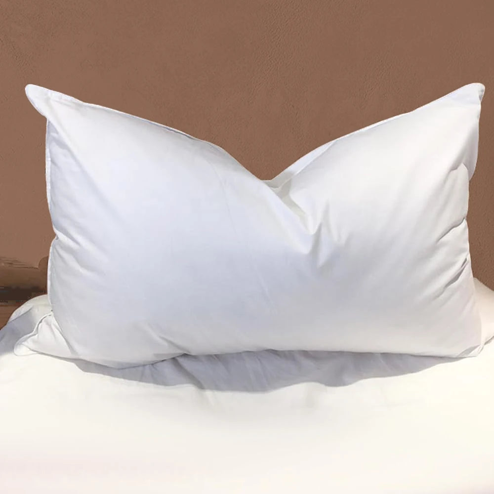 Zhejiang Duck Feathers Down Pillows With Cotton Cover Set