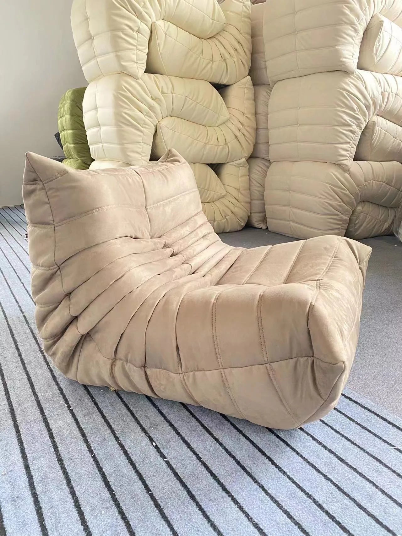 Caterpillar Single Sofa Tatami Lounge Chair Reading