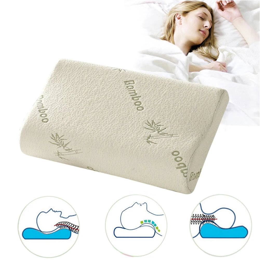 Memory Foam Pillow Slow Rebound Comfort For Home And Office