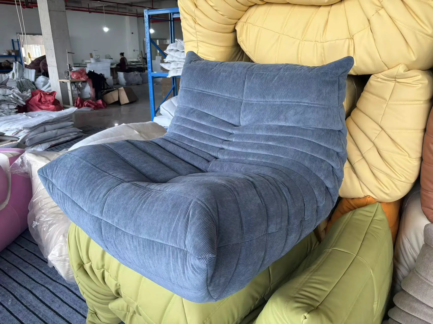 Caterpillar Single Sofa Tatami Lounge Chair Reading