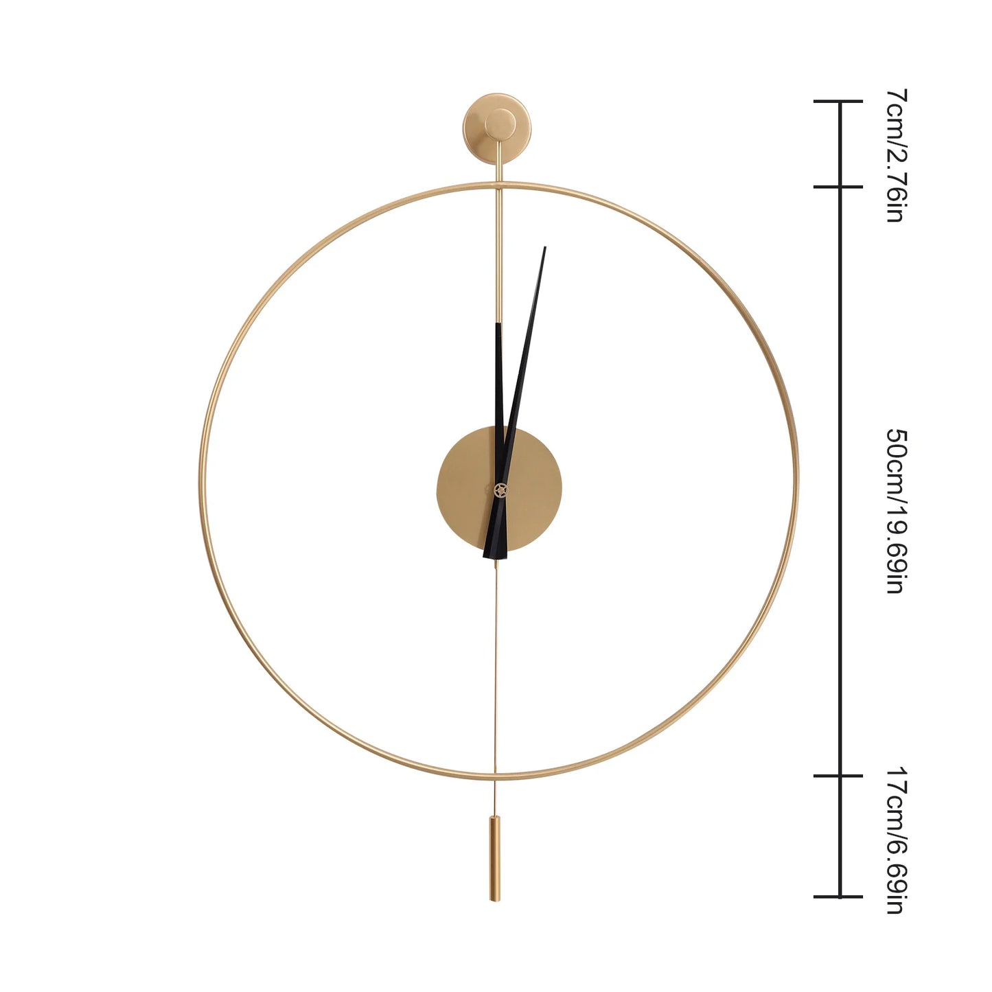 Is Smart Device Classical Silent Wall Clock Quartz Movement