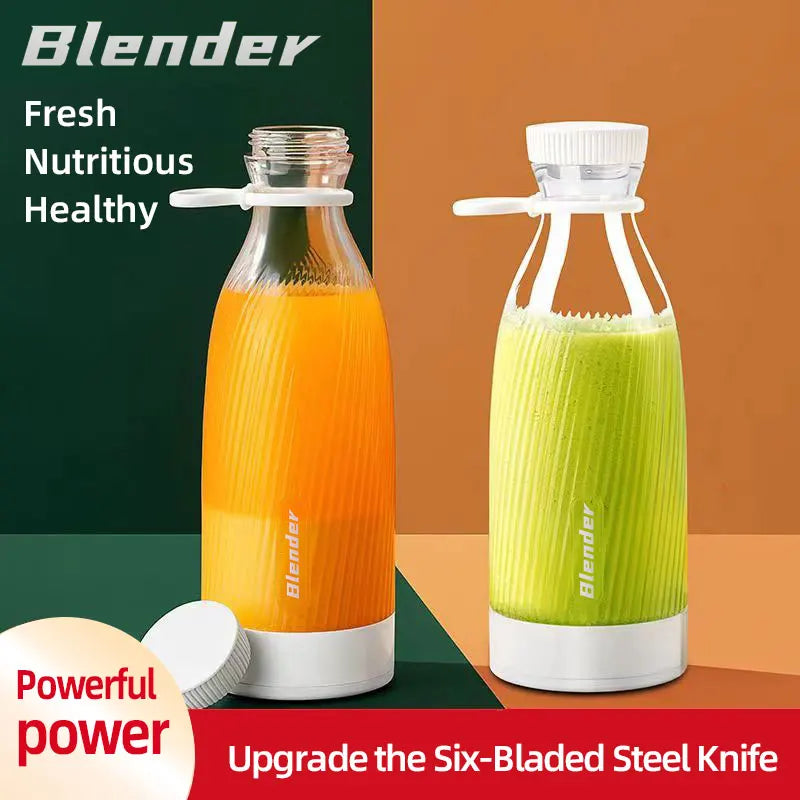 Oeny Electric Fruit Juicer Blender USB Charging 6 Blade