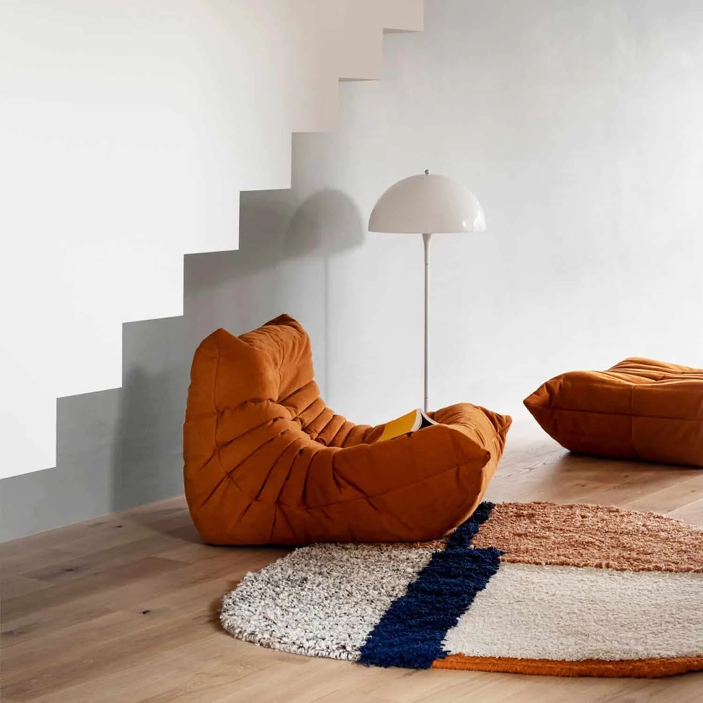 Caterpillar Single Sofa Tatami Lounge Chair Reading