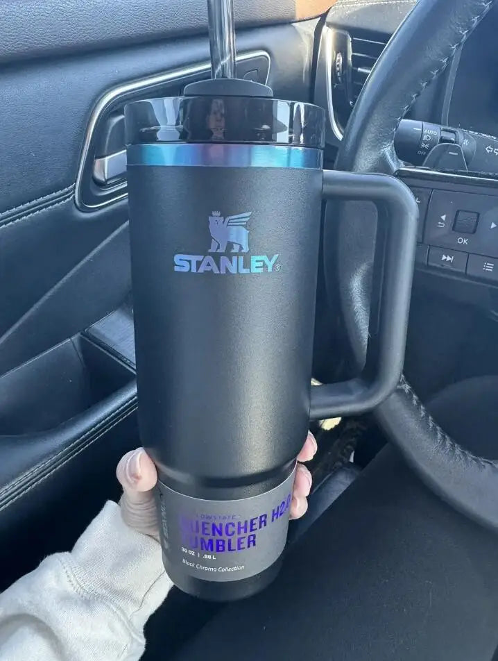 Stanley Quencher H2.0 Tumbler with Handle and Straw 40 oz | Flowstate 3-Position Lid | Cup Holder Compatible for Travel |