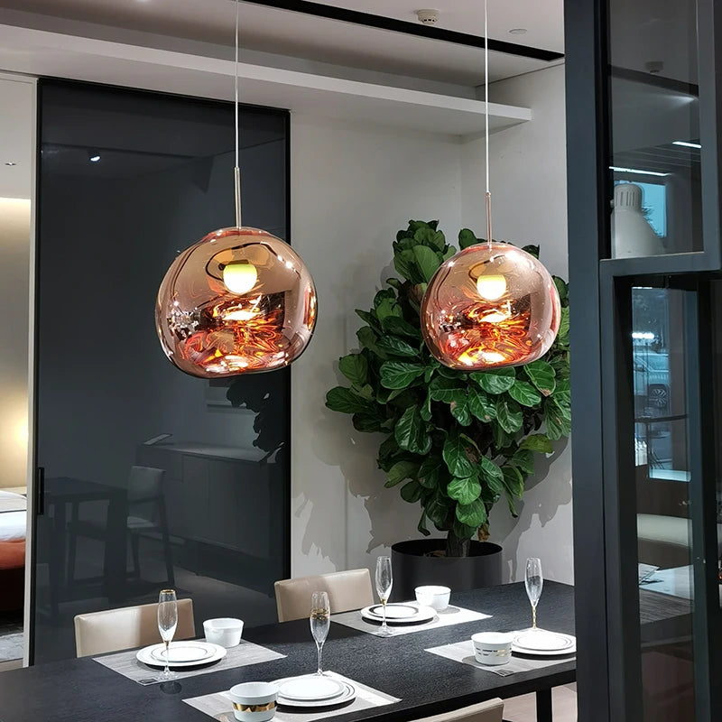 CNDL Nordic Loft Lava LED Pendant Light Modern Design