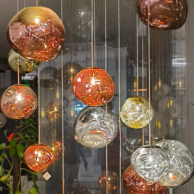 CNDL Nordic Loft Lava LED Pendant Light Modern Design