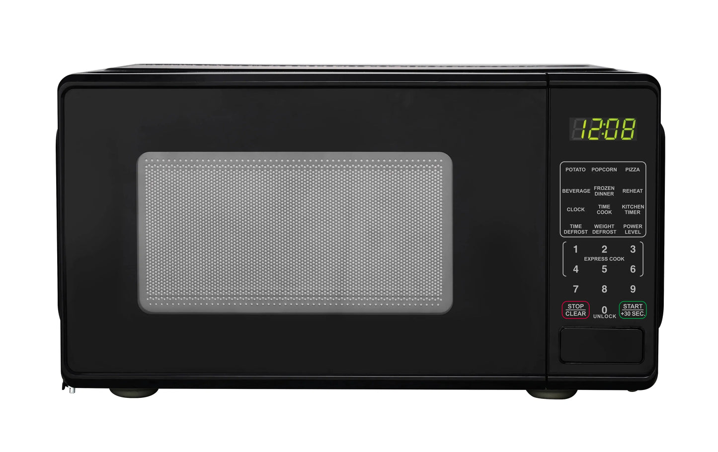 Mainstays 0.7 Cu ft Countertop Microwave Oven, 700 Watts, White