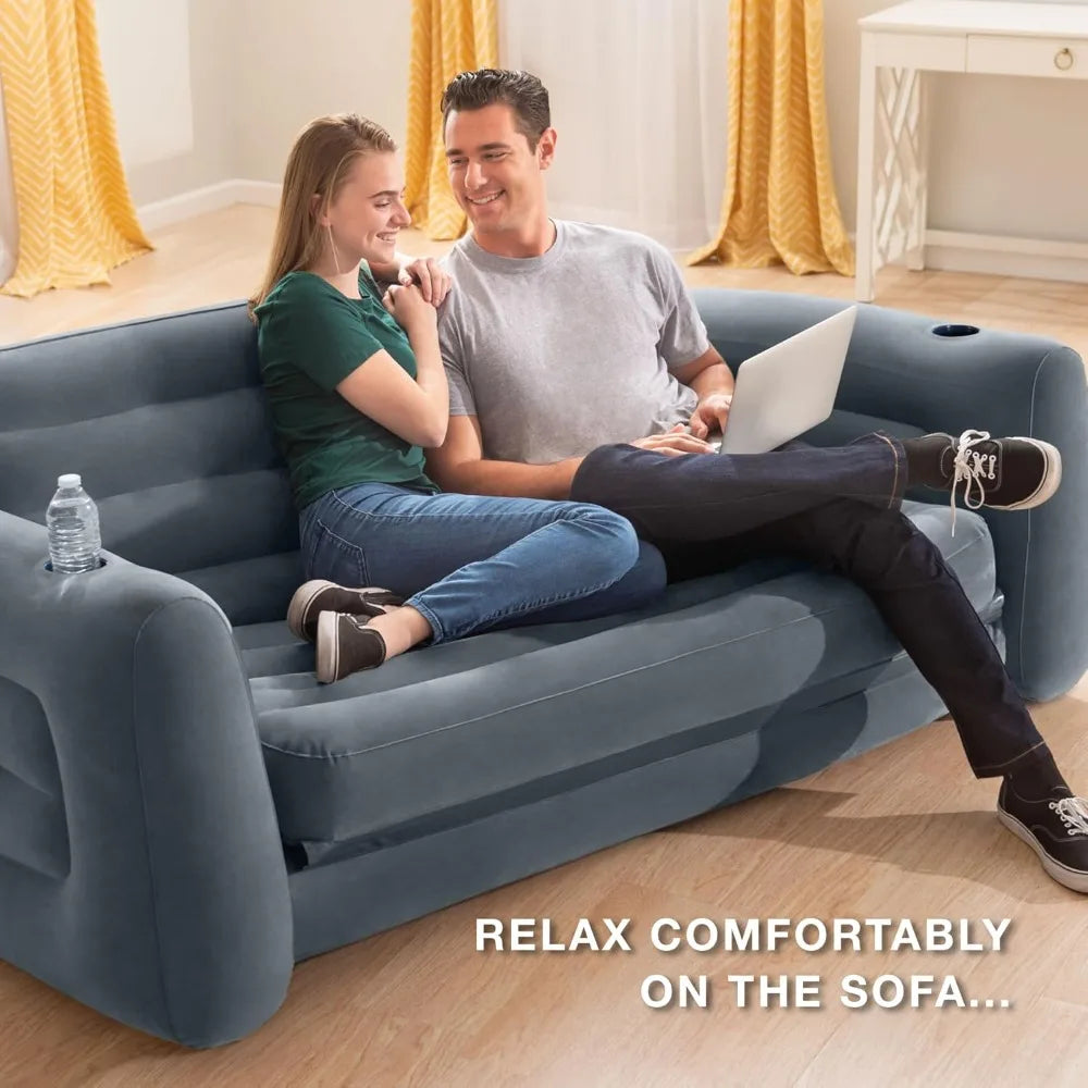 Combination Inflatable Furniture Set With Air Mattress