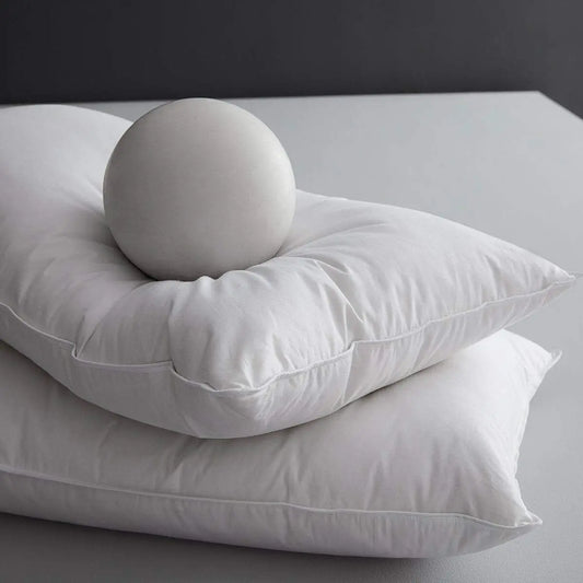Zhejiang Duck Feathers Down Pillows With Cotton Cover Set