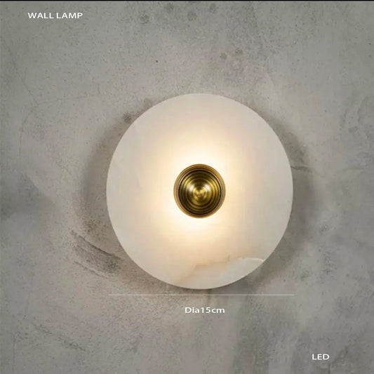 Led Marble Ceiling Chandelier Modern Home Decor Lamp