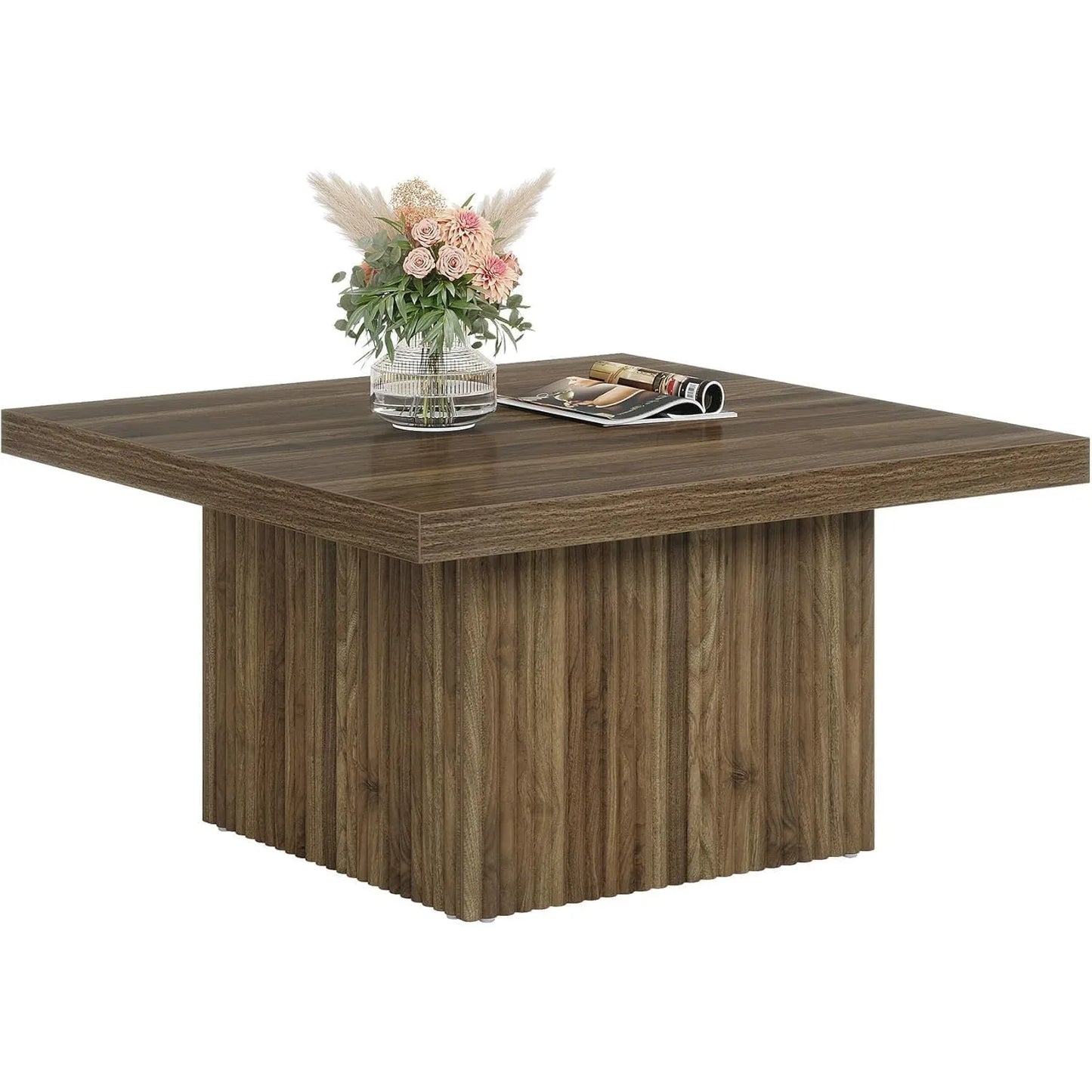 Little Tree Square Coffee Table Mid Century Modern