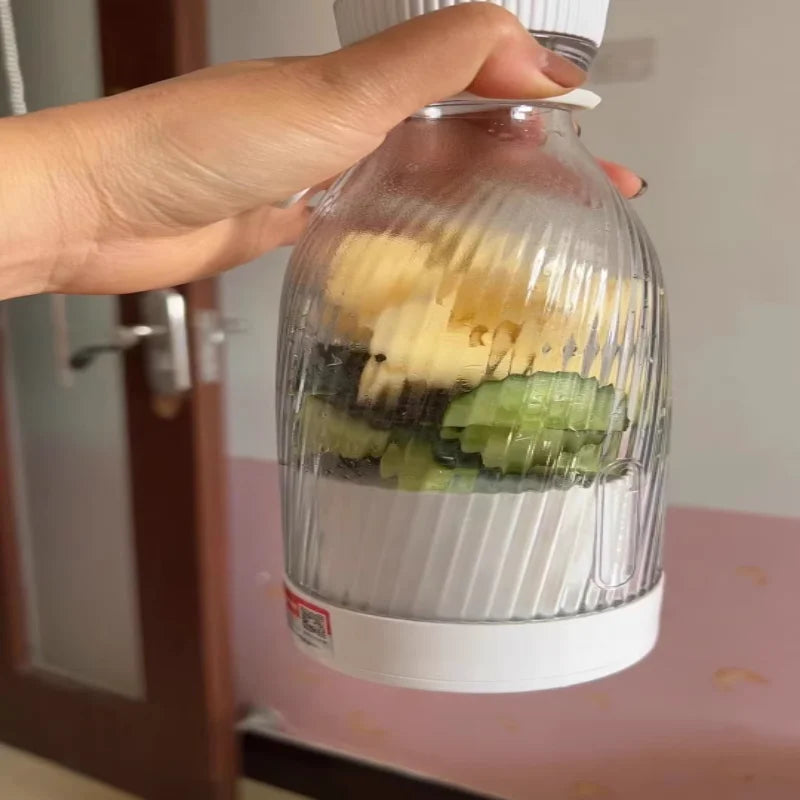 Oeny Portable USB Rechargeable Juicer Blender 6 Blade