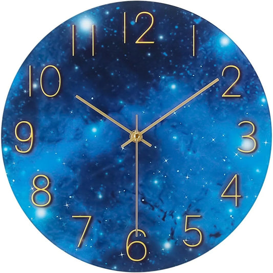 Hign-concerned Silent Wall Clock Battery Operated Sunrise
