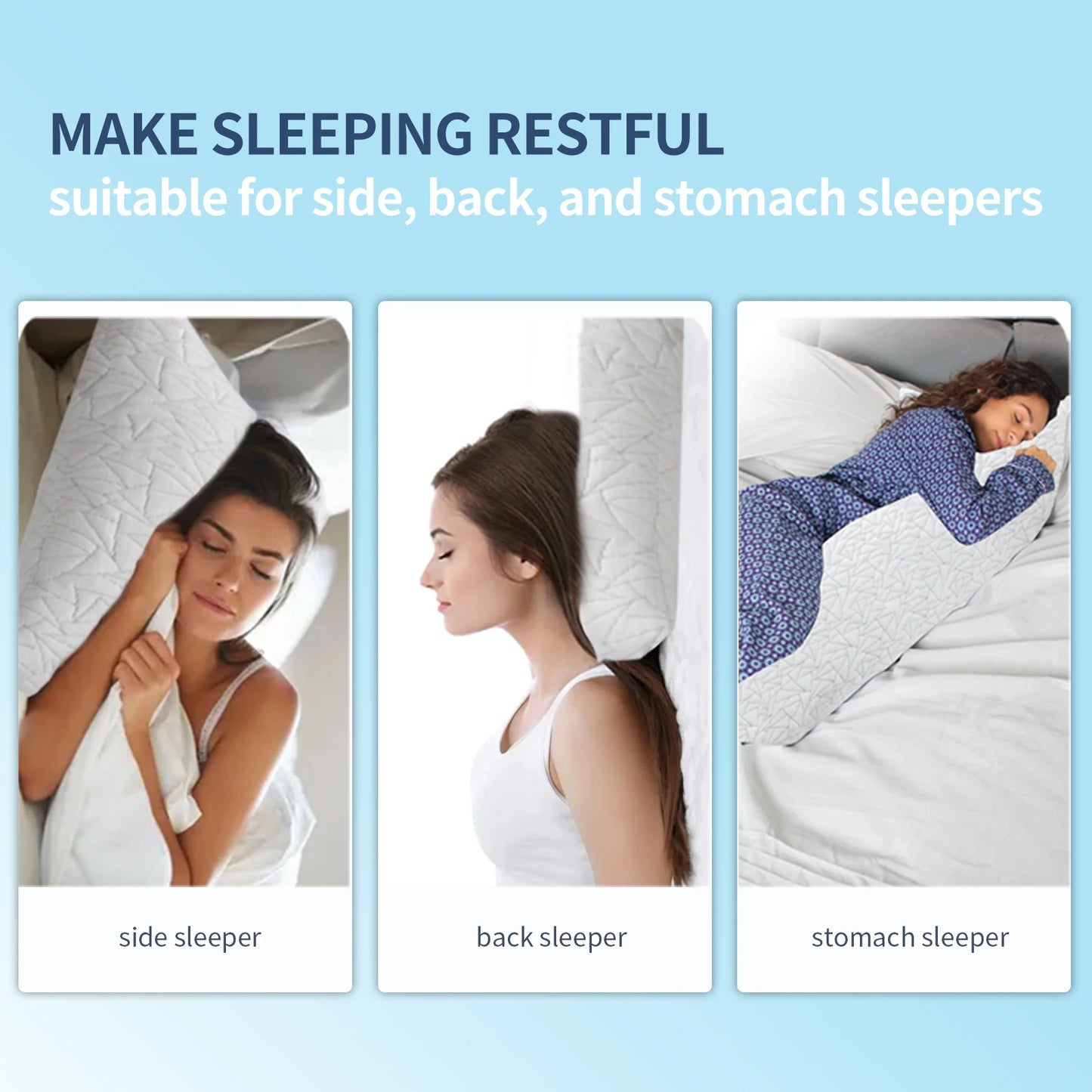 CN Guangdong Premium Memory Foam Body Pillow For Adults