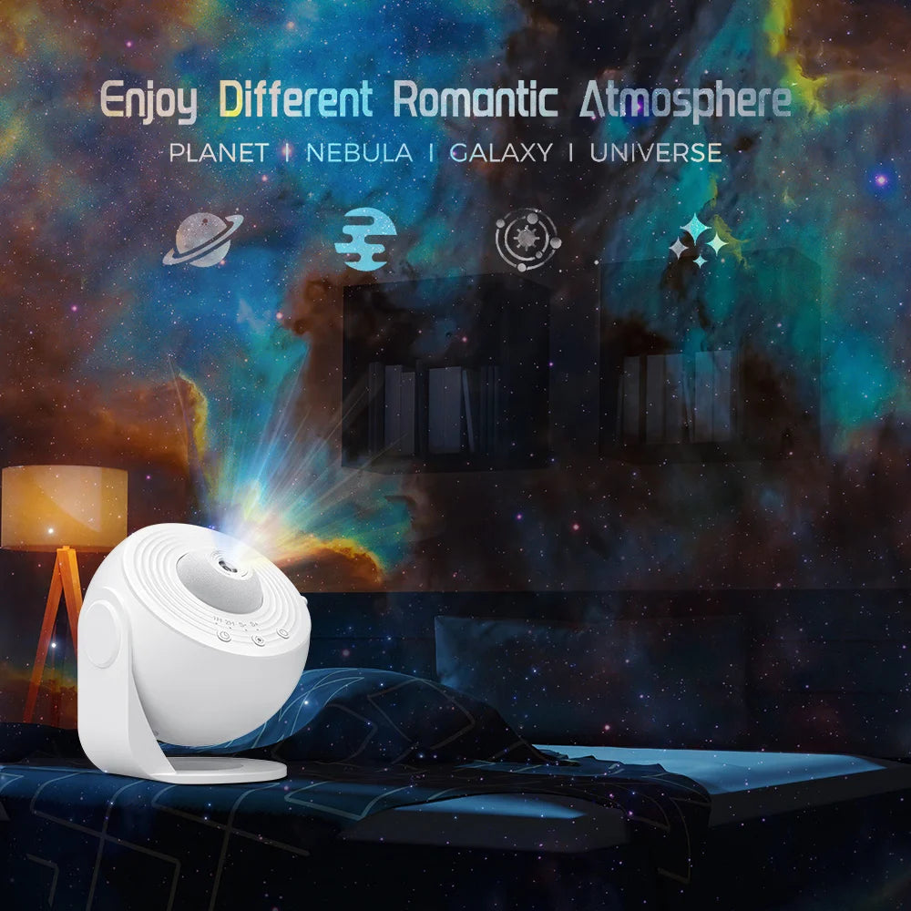 Aiopp 13 In 1 Star Projector Galaxy Night Light For Bedroom