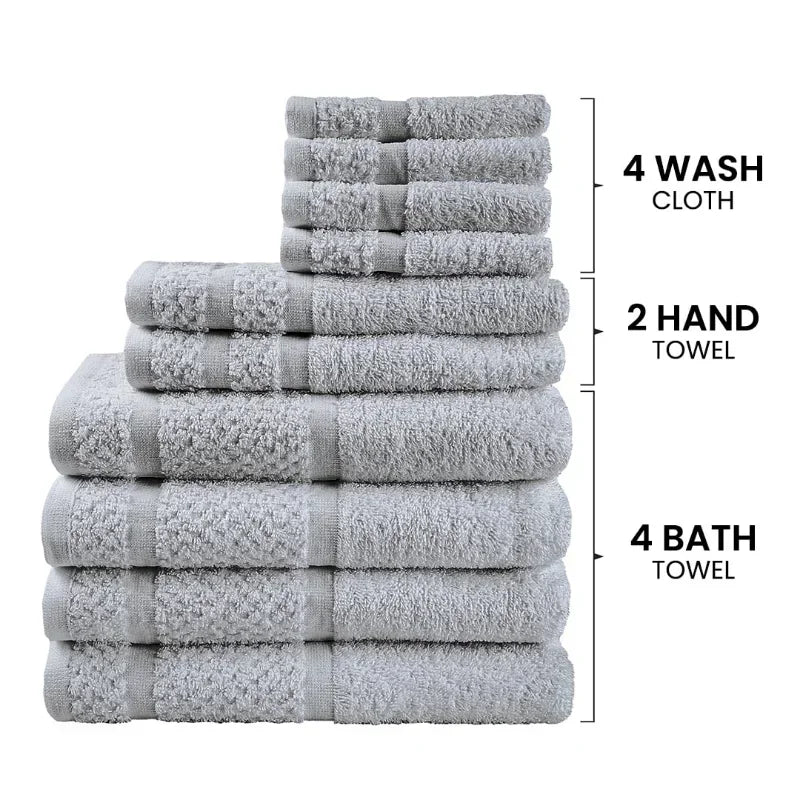 Guangdong CN Premium Cotton Towel Set Ultra Soft Durable