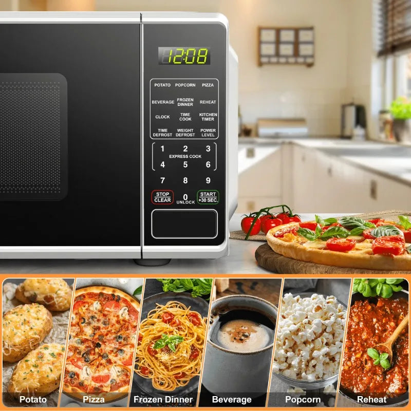 Haoyunma Countertop Microwave Oven 700W Appliance Compact