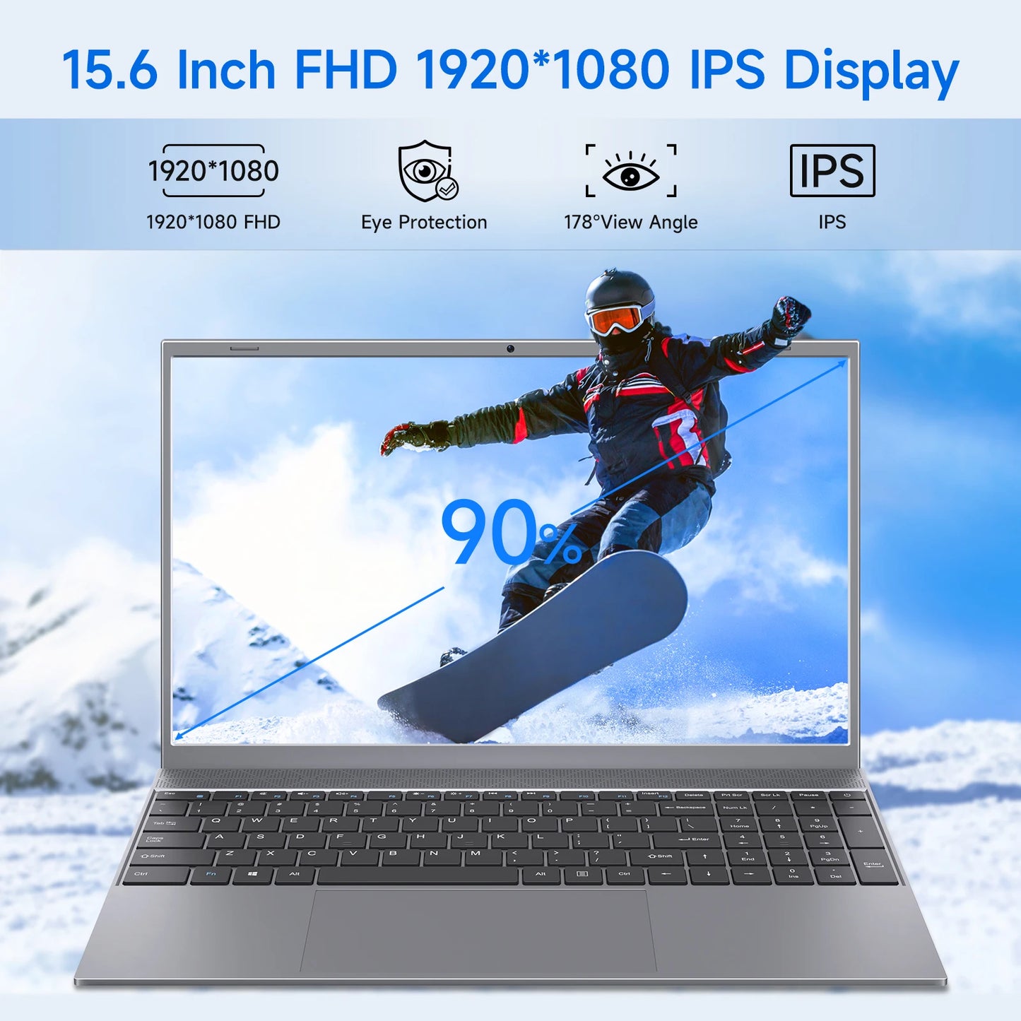 TH Laptop 8GB RAM 256GB SSD Windows 11 For Students