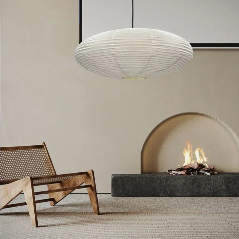Denmark Rice Paper Pendant Lamp Ceiling Light LED Living