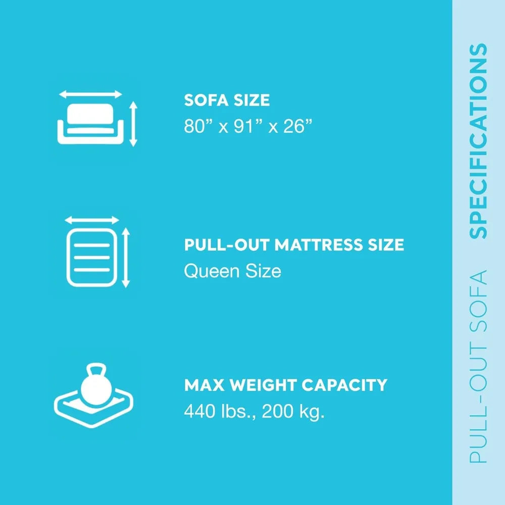 Combination Inflatable Furniture Set With Air Mattress