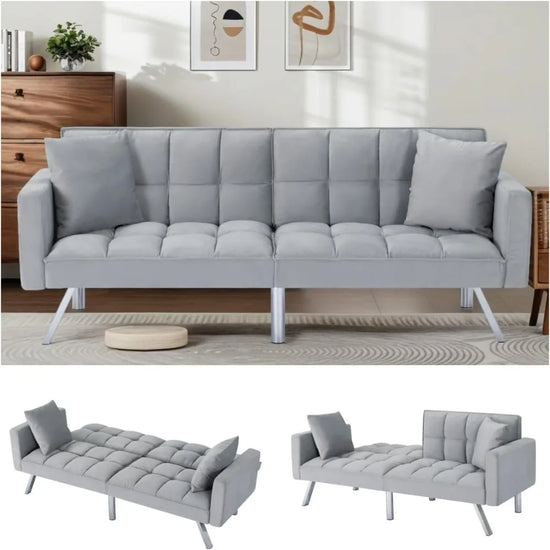 Sichuan Sofa Bed Convertible Couch With Adjustable Backrest