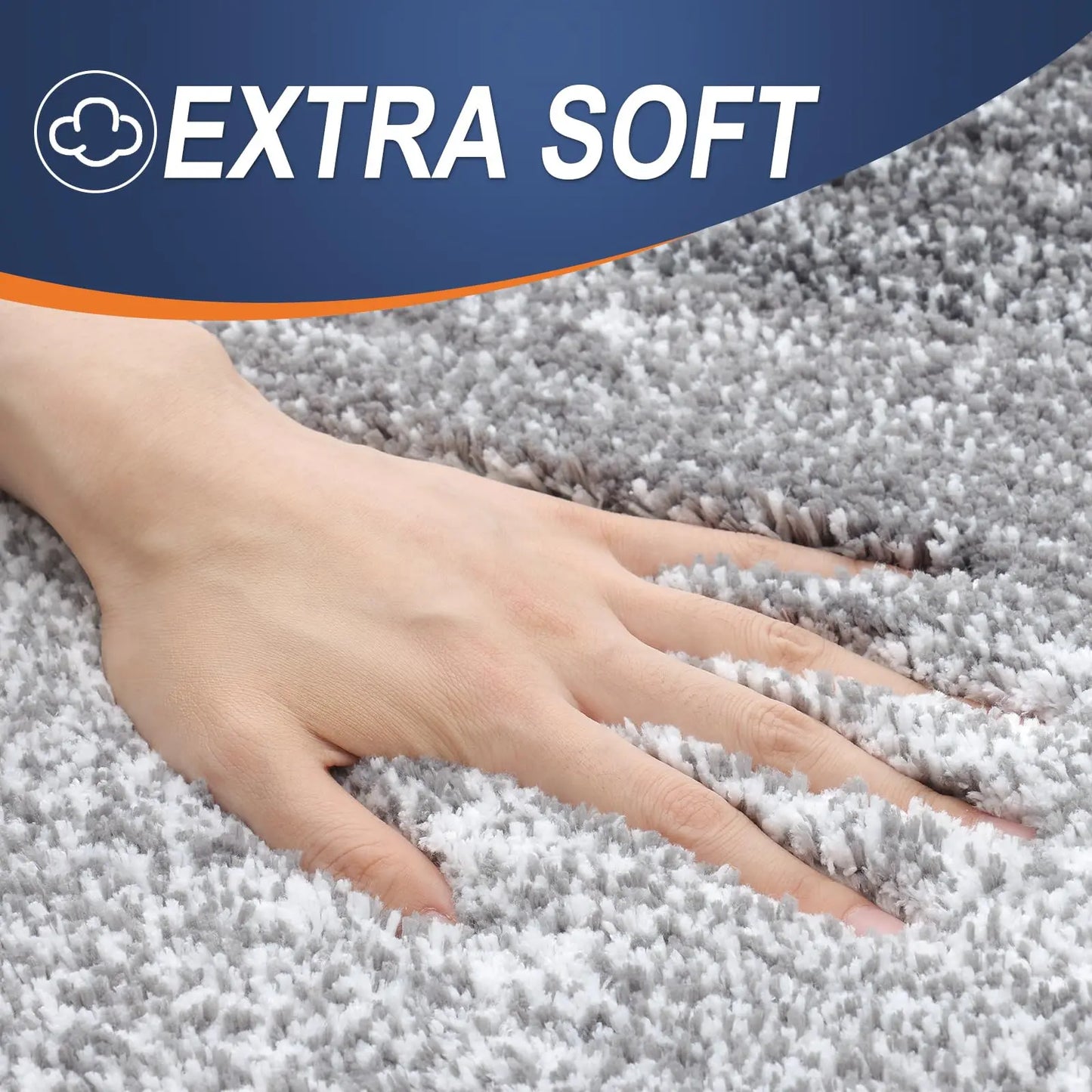 ZUIDIDCN Microfiber Bathroom Rug Anti Slip Quick Dry