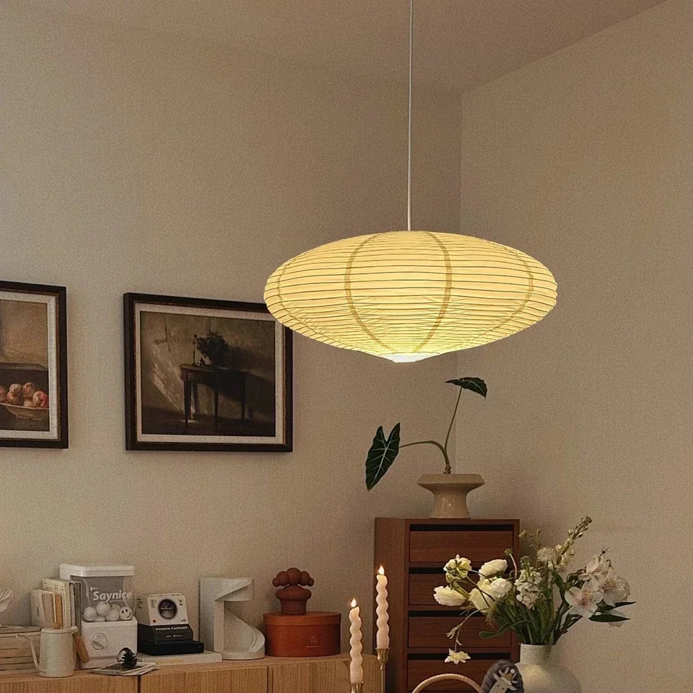 Denmark Rice Paper Pendant Lamp Ceiling Light LED Living
