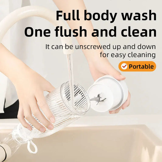 Oeny Electric Fruit Juicer Blender USB Charging 6 Blade