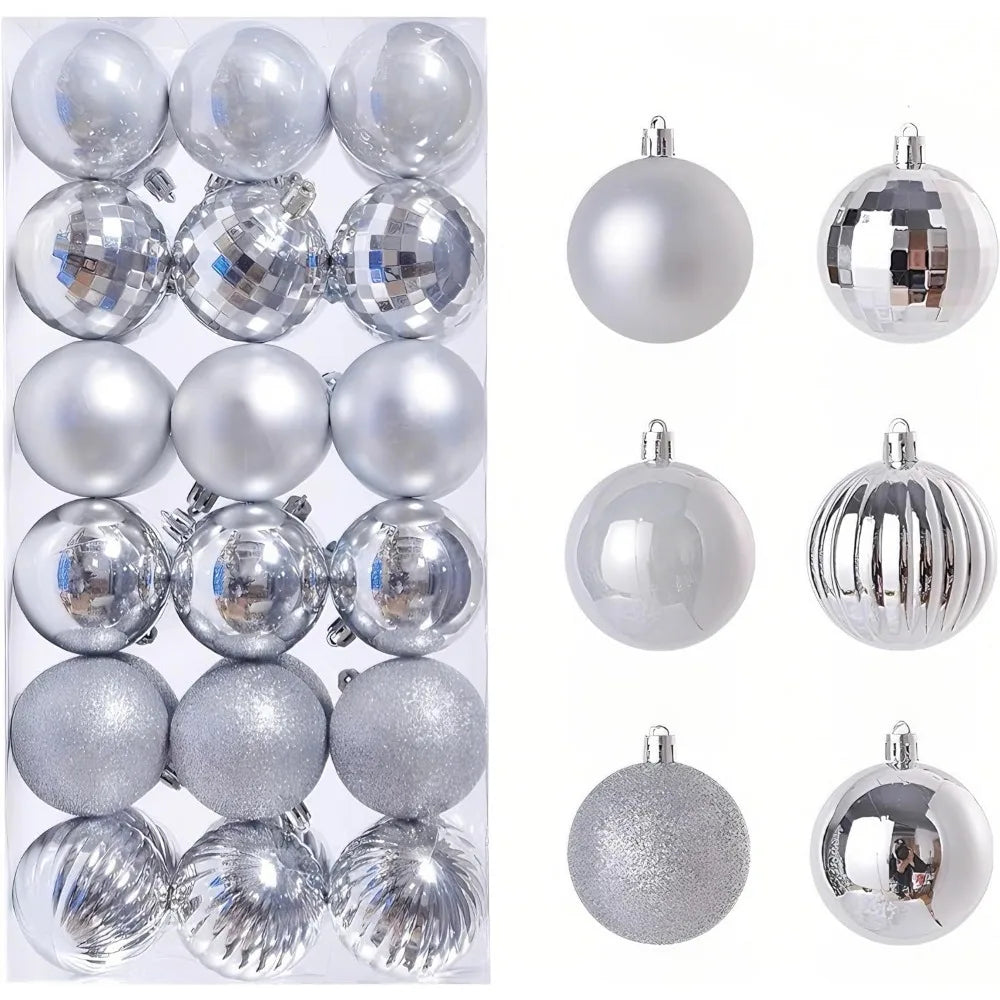 Shatterproof Decorative Balls – 36PCS 2.36-inch Rose Gold Ornaments for Home Décor, Party Decorations, Wedding Centerpieces, DIY