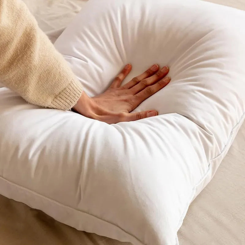 WQSPRINGCN Luxury Goose Pillow Soft Breathable All Seasons