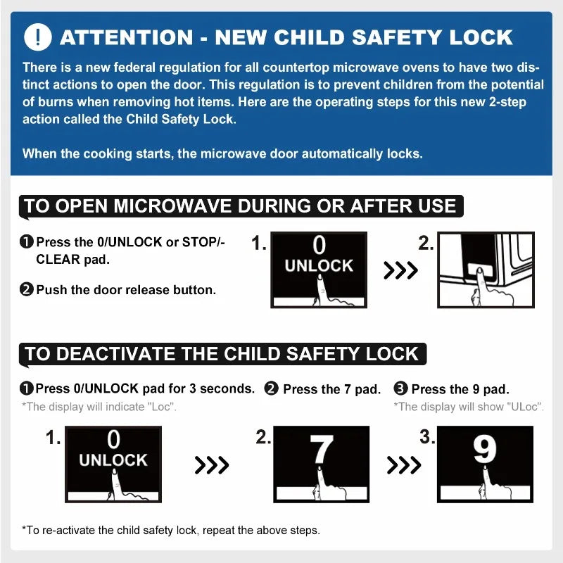 Haoyunma Countertop Microwave Oven 700 Watt Compact