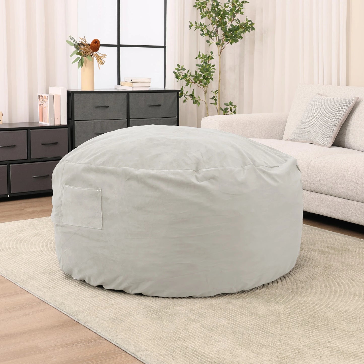 JHK Oversized Bean Bag Chair For Gaming And Home Lounge