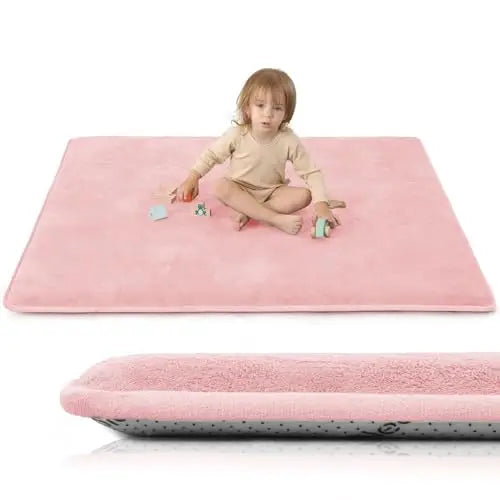 Huloo Sleep Solid Non Slip Living Room Foam Baby Play Mat