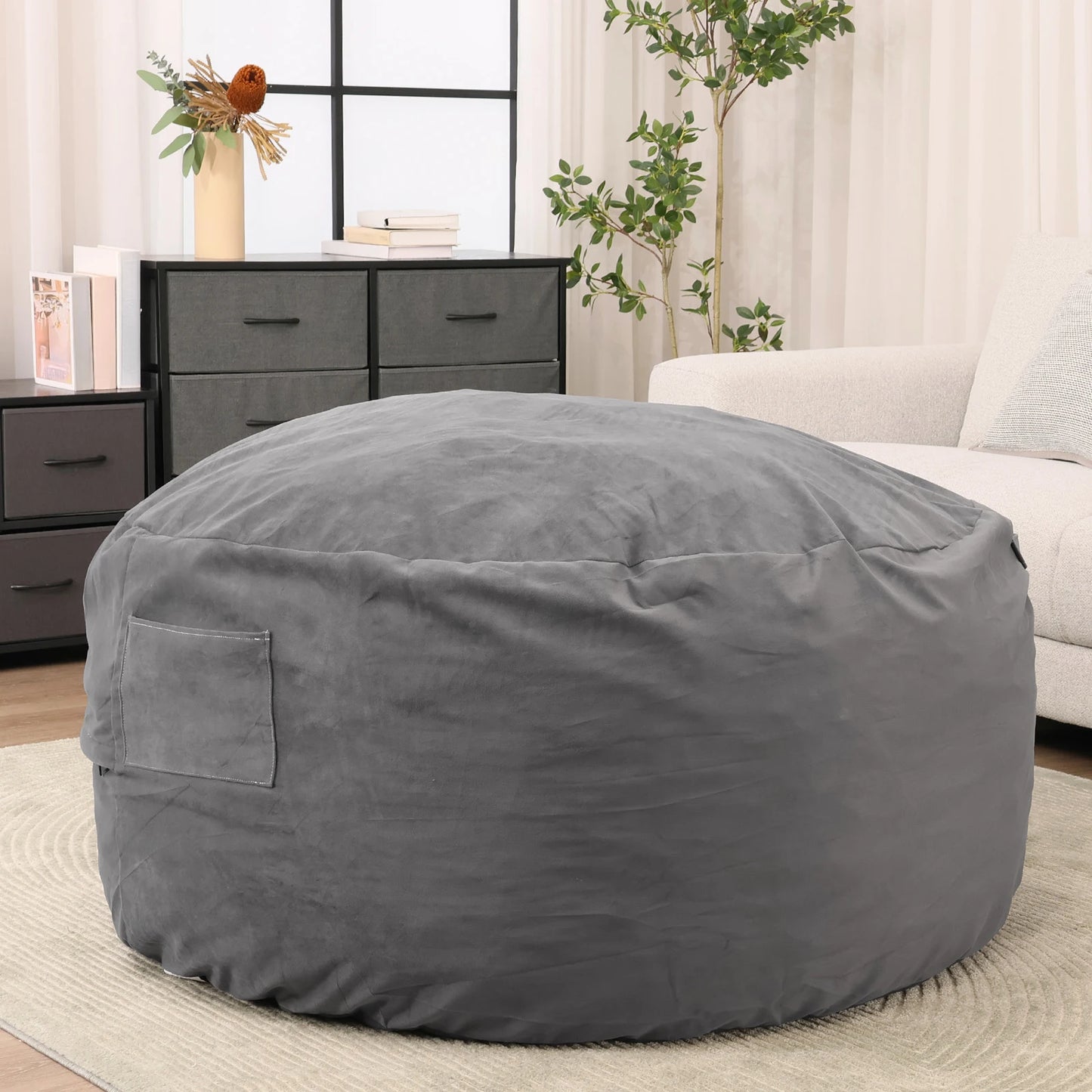 JHK Oversized Bean Bag Chair For Gaming And Home Lounge