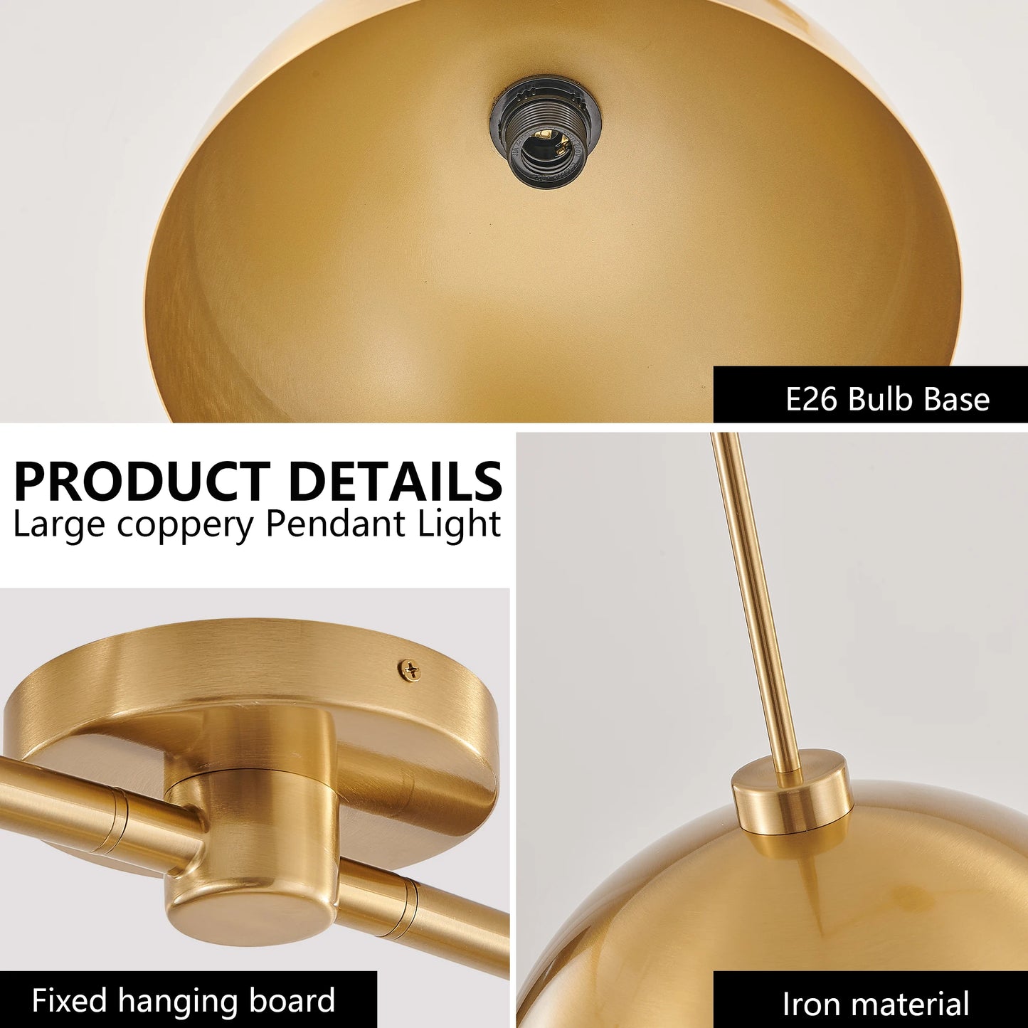 ARLGSITE Industrial Modern Double Pendant Light Adjustable