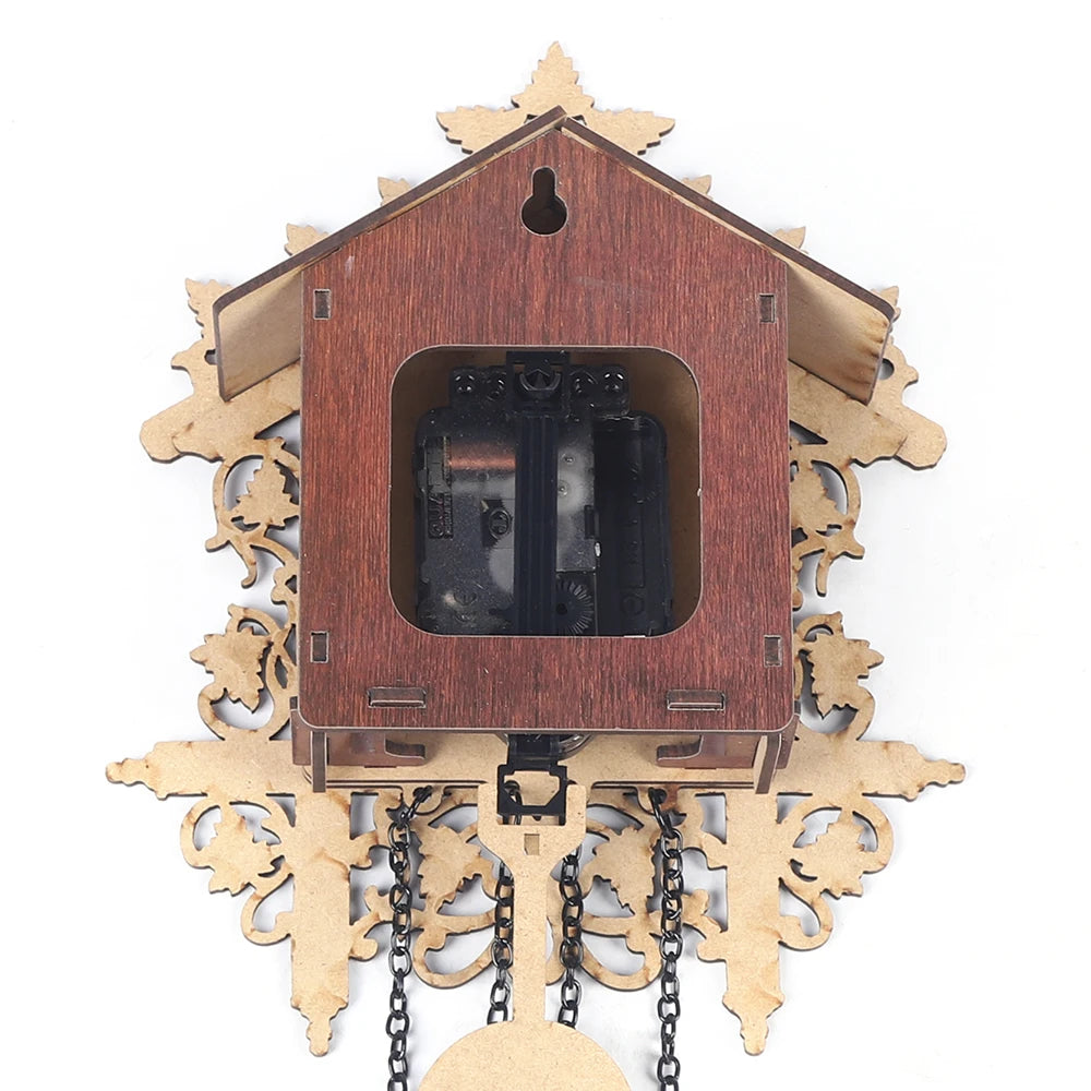 Is Smart Device Wooden Wall Clock Pendulum Antique Style