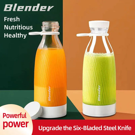 Oeny Portable USB Rechargeable Juicer Blender 6 Blade