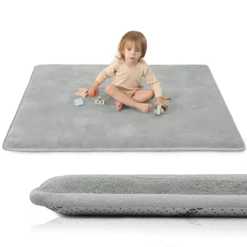 Huloo Sleep Solid Non Slip Living Room Foam Baby Play Mat