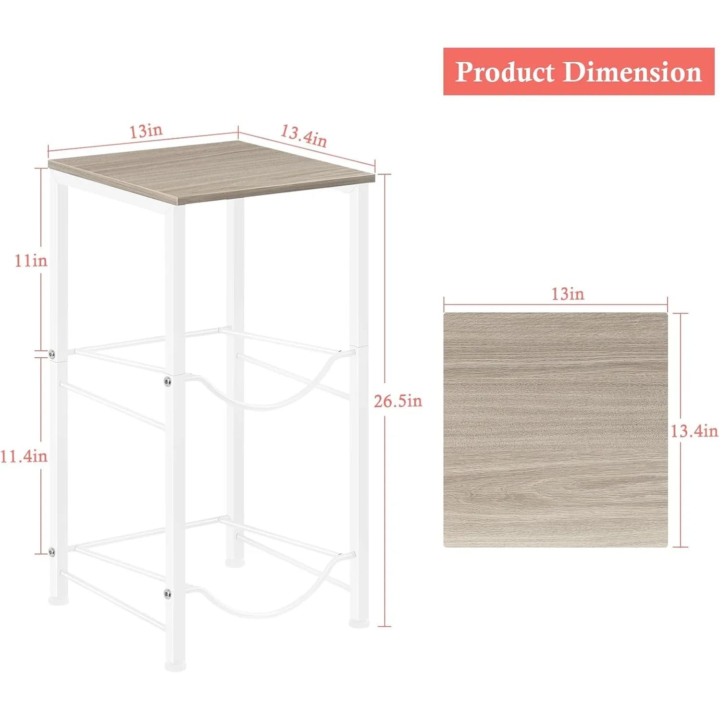 Hignconcerned 2 Tier Water Bottle Rack For 5 Gallon Jugs