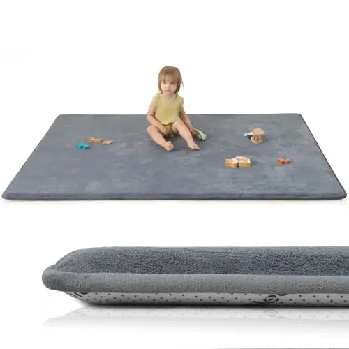 Huloo Sleep Solid Non Slip Living Room Foam Baby Play Mat