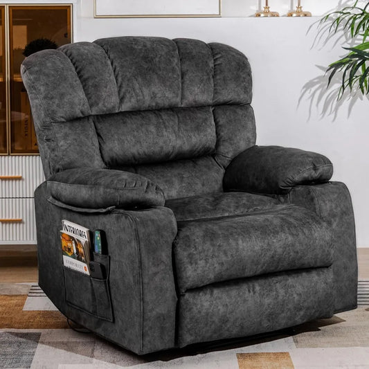 XMSJ Modern Ergonomic Recliner Chair With Foam Filling