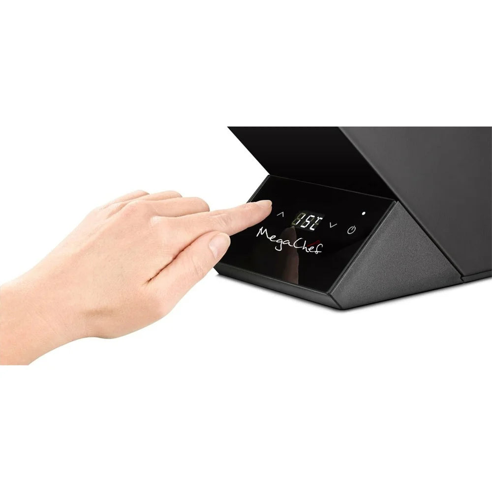 Electric Wine Chiller Touch Control Digital Display Thermo-Electric Cooling Temperature Range 41F to 64F Adapter Included UL