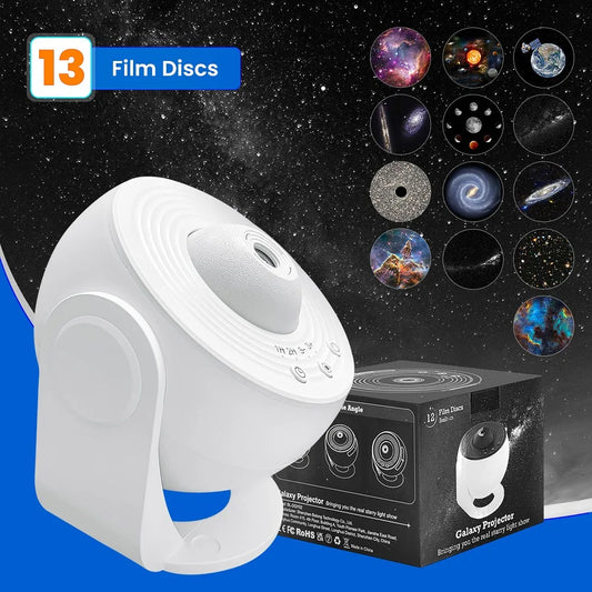 Aiopp 13 In 1 Star Projector Galaxy Night Light For Bedroom