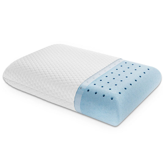 JHK Memory Foam Pillows With Ventilated Removable Cover
