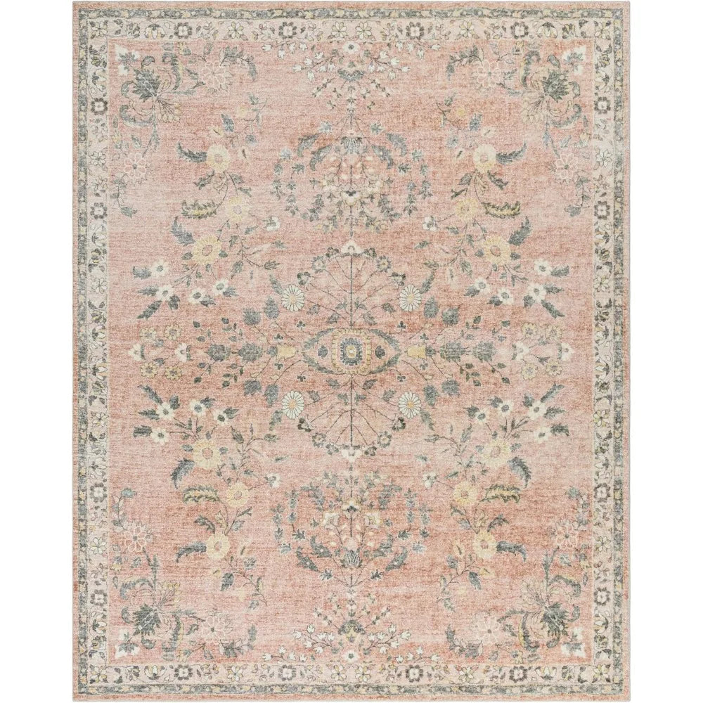 Hign-concerned Traditional Area Rug Living Room Carpet